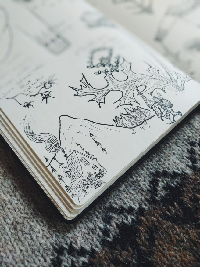 After a long day of work on the thistle farm